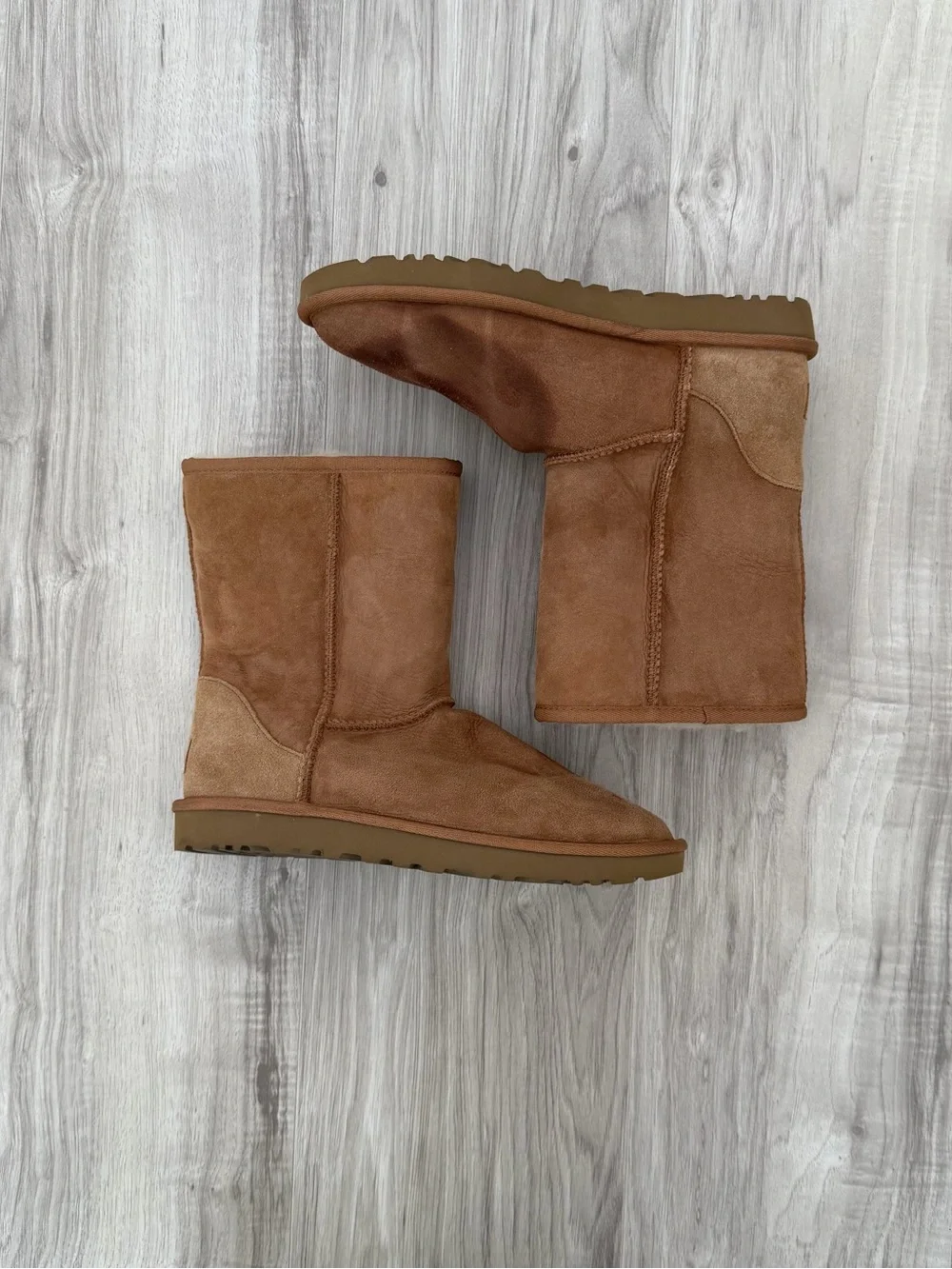 UGG Women's Classic Short II Boots in the color chestnut